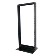 RACK DE 2 POSTES, ESTÁNDAR 19", 24 UNIDADES, FABRICADO EN ACERO, BASE "L" PARA ANCLAR A PISO.-Racks y Gabinetes-LINKEDPRO BY EPCOM-Bsai Seguridad & Controles