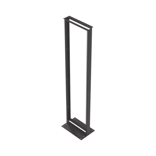 RACK DE 2 POSTES, ESTÁNDAR 19", 42 UNIDADES, FABRICADO EN ACERO, BASE "L" PARA ANCLAR A PISO.-Racks y Gabinetes-LINKEDPRO-Bsai Seguridad & Controles