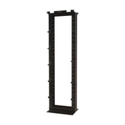 RACK DE DOS POSTES ESTANDAR DE 19", NUMERADO, FABRICADO EN ALUMINIO Y 45 UNIDADES DE RACK, PROFUNDIDAD DE 457MM, COLOR NEGRO-Racks y Gabinetes-SIEMON-Bsai Seguridad & Controles