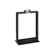 RACK DE DOS POSTES ESTÁNDAR DE 19", NUMERADO, FABRICADO EN ALUMINIO Y 13 UNIDADES DE RACK, COLOR NEGRO-Racks y Gabinetes-PANDUIT-Bsai Seguridad & Controles