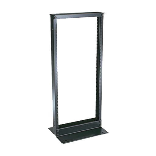 RACK DE DOS POSTES ESTÁNDAR DE 19", NUMERADO, FABRICADO EN ALUMINIO Y 24 UNIDADES DE RACK, COLOR NEGRO-Racks y Gabinetes-PANDUIT-Bsai Seguridad & Controles