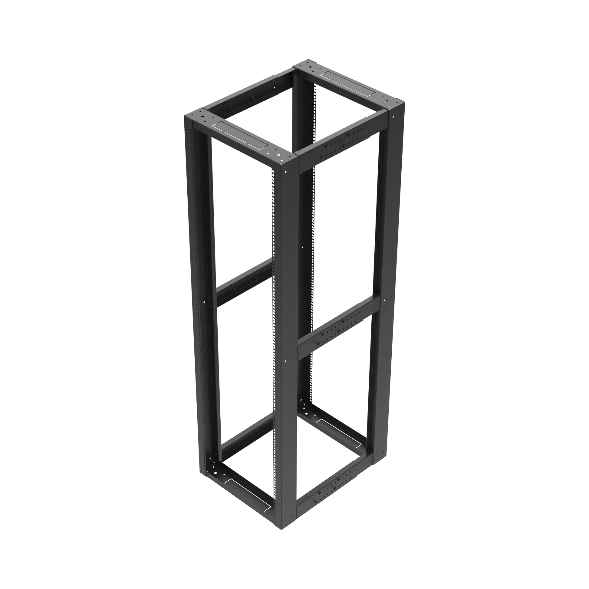 RACK ESTÁNDAR 19" DE 4 POSTES, ACERO, 42 UNIDADES, PROFUNDIDAD AJUSTABLE.-Racks y Gabinetes-LINKEDPRO-Bsai Seguridad & Controles