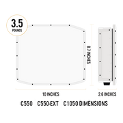 RADAR SPOTTERRF PARA UNA COBERTURA DE 850 METROS-Proteccion Perimetral-OPTEX-Bsai Seguridad & Controles