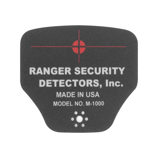 STICKER PARA DETECTOR RANGER1000.-Detectores de Metales-RANGER SECURITY DETECTORS-RANGERSTICKER-Bsai Seguridad & Controles