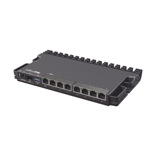 (RB5009UG+S+IN) ROUTERBOARD, CPU 4 NÚCLEOS, 8 PUERTOS GIGABIT, 1 SFP+, SOLO ROUTEROS V7-Networking-MIKROTIK-RB5009UG+S+IN-Bsai Seguridad & Controles
