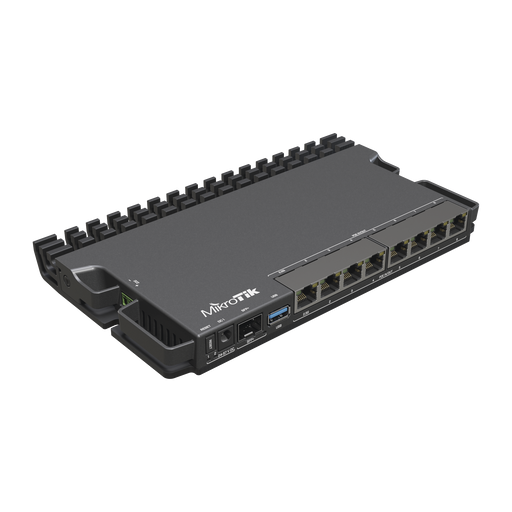 RB5009UPR+S+IN 8 PUERTOS POE IN/OUT, 1 SFP+, SOLO ROUTEROS V7-Networking-MIKROTIK-RB5009UPR+S+IN-Bsai Seguridad & Controles