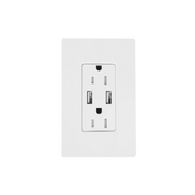 RECEPTÁCULO 15 A CON PUERTO USB-Automatizacion - Casa Inteligente-LUTRON ELECTRONICS-Bsai Seguridad & Controles
