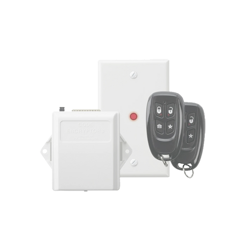 RECEPTOR UNIVERSAL CON CONEXION DIRECTA AL KEYBUS DEL PANEL DE ALARMA CON RELEVADOR AUXILIAR PARA ABRIR PUERTAS DE GARAGE O APLICACIONES DE PULSO MOMENTANEO-Accesorios Automatizacion e Intrusion-HONEYWELL HOME-RESIDEO-Bsai Seguridad & Controles