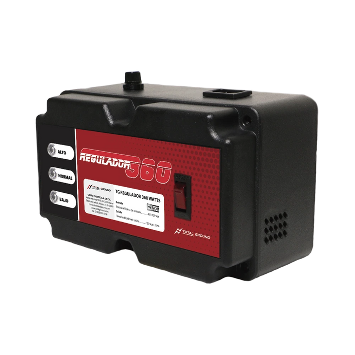 REGULADOR DE VOLTAJE TOTAL GROUND DE 360 WATTS-Protección contra Descargas-TOTAL GROUND-Bsai Seguridad & Controles