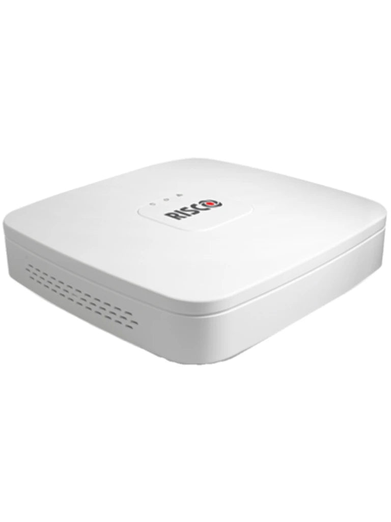 RISCO RVNVR040- NVR 4 CANALES VIDEO-VERIFICACIÓN RISCO VUPOINT H.264 & H.265 ONVIF HDMI CAPACIDAD HASTA 6TB HDD-Cámaras - Videoverificación-RISCO-Bsai Seguridad & Controles