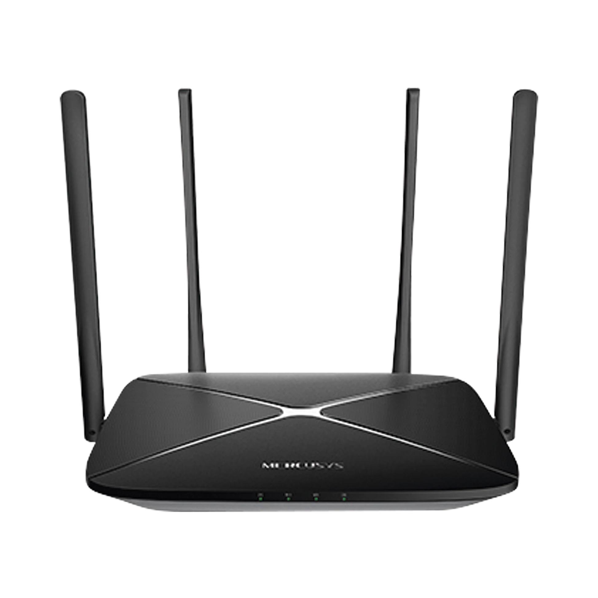 ROUTER INALÁMBRICO AC1200, 3 PUERTOS LAN 10/100/100, 1 PUERTO WAN 10/100/1000-Redes WiFi-MERCUSYS-Bsai Seguridad & Controles