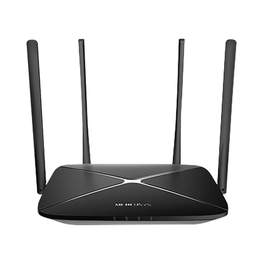 ROUTER INALÁMBRICO AC1200, 3 PUERTOS LAN 10/100/100, 1 PUERTO WAN 10/100/1000-Redes WiFi-MERCUSYS-Bsai Seguridad & Controles
