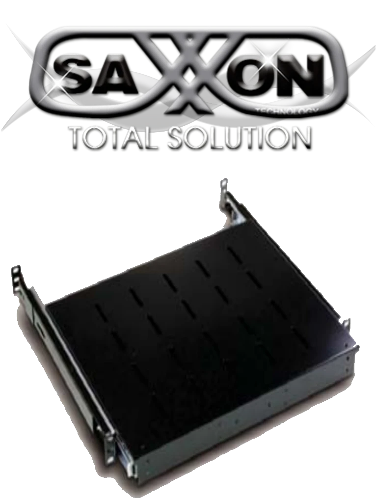SAXXON 70033501- CHAROLA PARA GABINETE/ DESLIZABLE PARA TECLADO/ COLOR NEGRO/ MEDIDAS 440 MM DE ANCHO X 350 MM DE PROFUNDIDAD-Charolas-SAXXON-Bsai Seguridad & Controles