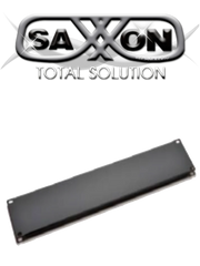 SAXXON 70060100- PLACA CIEGA DE 1 UNIDAD DE RACK/ MEDIDAS DE 482 MM DE ANCHO (19") X 44 MM DE PROFUNDIDAD/ METALICA-Panel Ciego-SAXXON-Bsai Seguridad & Controles