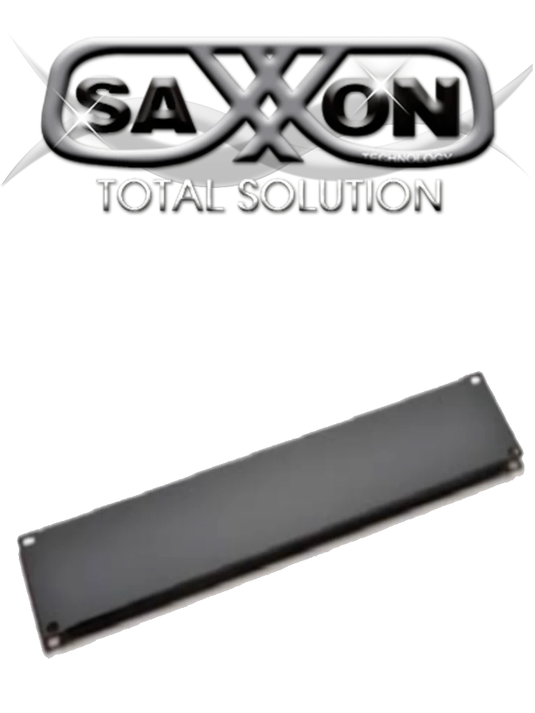 SAXXON 70060100- PLACA CIEGA DE 1 UNIDAD DE RACK/ MEDIDAS DE 482 MM DE ANCHO (19") X 44 MM DE PROFUNDIDAD/ METALICA-Panel Ciego-SAXXON-Bsai Seguridad & Controles