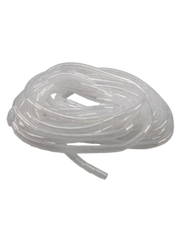SAXXON CNESP6 - ORGANIZADOR DE CABLES / ESPIRAL BLANCO / 1 / 4" / 10 METROS / ROLLO-Organización y fijación de cables-SBE TECH-Bsai Seguridad & Controles