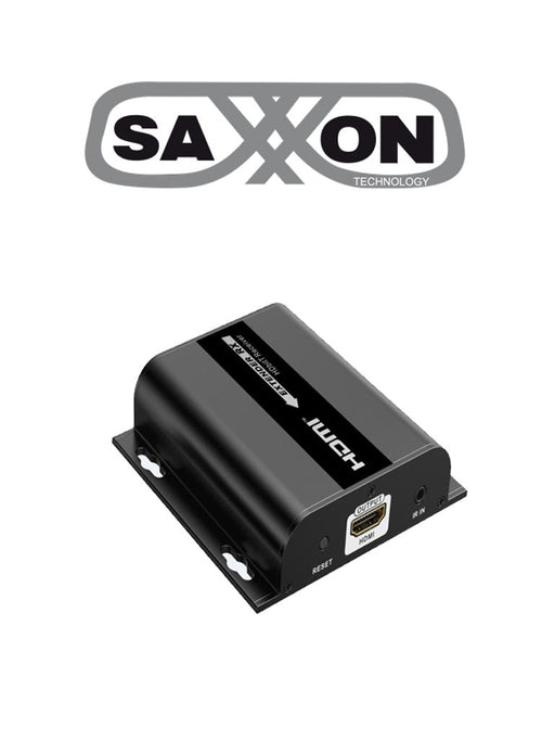 SAXXON LKV38340RX- RECEPTOR DE VIDEO HDMI SOBRE IP/ CAT 5E/ 6/ HASTA 120 METROS / RESOLUCION 1080P/ HDBIT/ RECEPTOR DE IR/ PLUG AND PLAY-Extensores 4k / HD-SAXXON-SHD529001-Bsai Seguridad & Controles