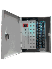 SAXXON PSU1220D16H- FUENTE DE PODER DE 11 A 15 VCD/ 20 AMPERES/ DISTRIBUIDOR PARA 16 CAMARAS/ IDEAL PARA CAMARAS 4K/ 4MP/ FILTRO DE RUIDO POR CANAL/ 1.25 AMP POR CANAL-Fuentes con Distribuidor-SAXXON-Bsai Seguridad & Controles