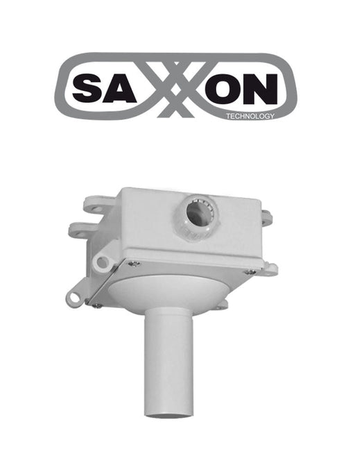 SAXXON WBWH&WB8203 - BRAZO DE MONTAJE EN TECHO DE 20CM CON CAJA DE CONEXIONES PARA GABINETE / ALUMINIO-Accesorios Videovigilancia-SAXXON-42160-Bsai Seguridad & Controles