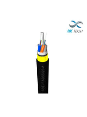 SBETECH FOADSS12SM- CABLE DE FIBRA OPTICA ADSS MONOMODO 9/125/ TIPO G652D/ 12 HILOS/ OS2/ 1 METRO-Cable-SBE TECH-Bsai Seguridad & Controles