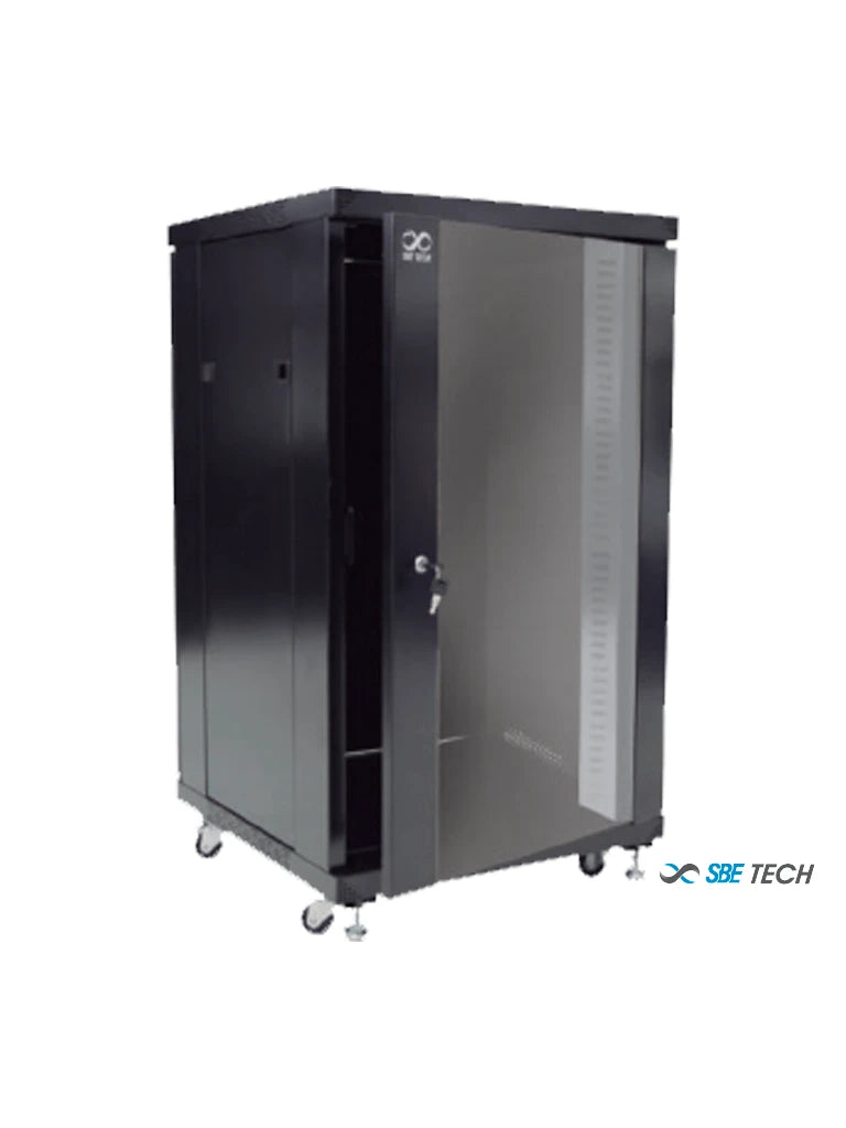 SBETECH - SBE-GNL26UR GABINETE DE PISO 26UR, 800 MM DE PROFUNDIDAD / #GABINETE-Gabinetes Piso / Pared-SBE TECH-Bsai Seguridad & Controles