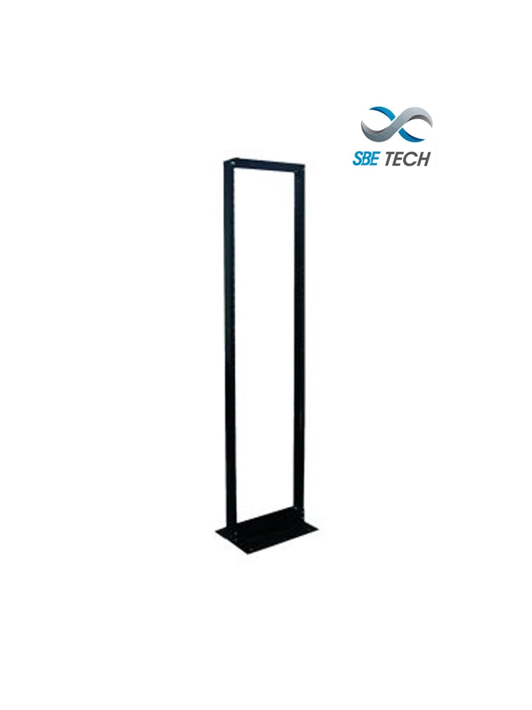 SBETECH SBE-RR719 - RACK LIVIANO DE PISO EN ACERO / 42UR / PERFORACIÓN ROSCADA 12-24 / SOPORTE 350KG / #RACK-Racks-SBE TECH-Bsai Seguridad & Controles