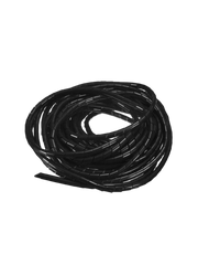 SBETECH SBEESPN6 - Organizador de cables / Espiral / Negro / 1/4" / 10 Metros / Rollo-Organización y fijación de cables-SBE TECH-Bsai Seguridad & Controles