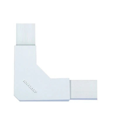 SECCIÓN EN "L" BLANCO DE PVC AUTO EXTINGUIBLE, PARA CANALETAS TMK1020, TMK1020SD, TMK1020CD (5130-02001)-Canaletas-THORSMAN-Bsai Seguridad & Controles