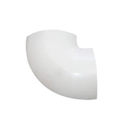 SECCIÓN EN "L" COLOR BLANCO DE PVC AUTO EXTINGUIBLE, PARA CANALETA DMC4FT (9430-02001)-Canaletas-THORSMAN-Bsai Seguridad & Controles