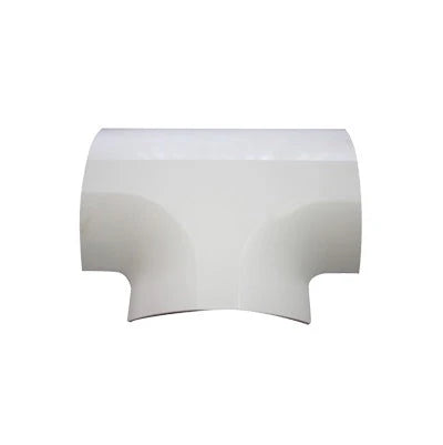 SECCIÓN EN "T" COLOR BLANCO DE PVC AUTO EXTINGUIBLE PARA CANALETA DMC4FT (9440-02001)-Canaletas-THORSMAN-Bsai Seguridad & Controles