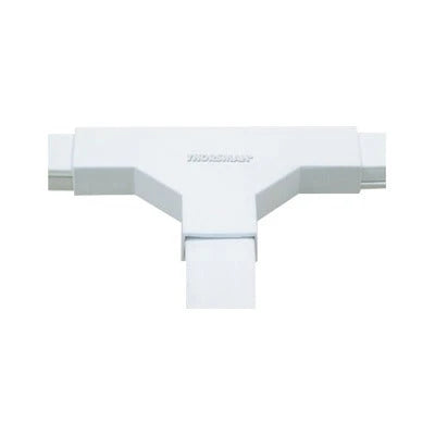 SECCIÓN EN "T" COLOR BLANCO DE PVC AUTO EXTINGUIBLE, PARA CANALETAS TMK1020, TMK1020SD, TMK1020CD (5140-02001)-Canaletas-THORSMAN-Bsai Seguridad & Controles