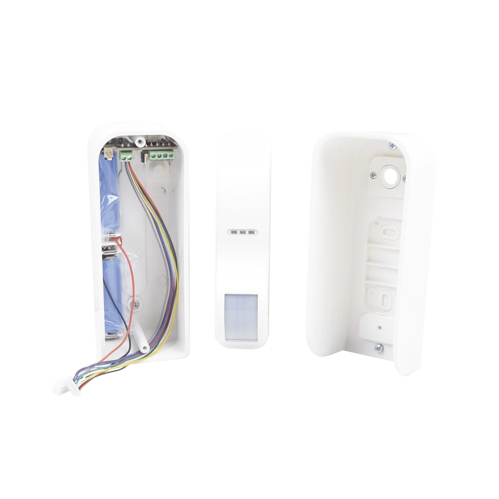 SENSOR PASIVO DE EXTERIOR PARA INTRUSIÓN UNIVERSAL /100% INALAMBRICO / CON MICROONDA ACTIVA LAS 24HRS /CERO CABLES /DETECCIÓN DE 1-10 MTS/ 3 AÑOS DE DURACIÓN DE BATERIA/LISTO PARA INSTALAR-Detectores / Sensores-POLITEC-Bsai Seguridad & Controles