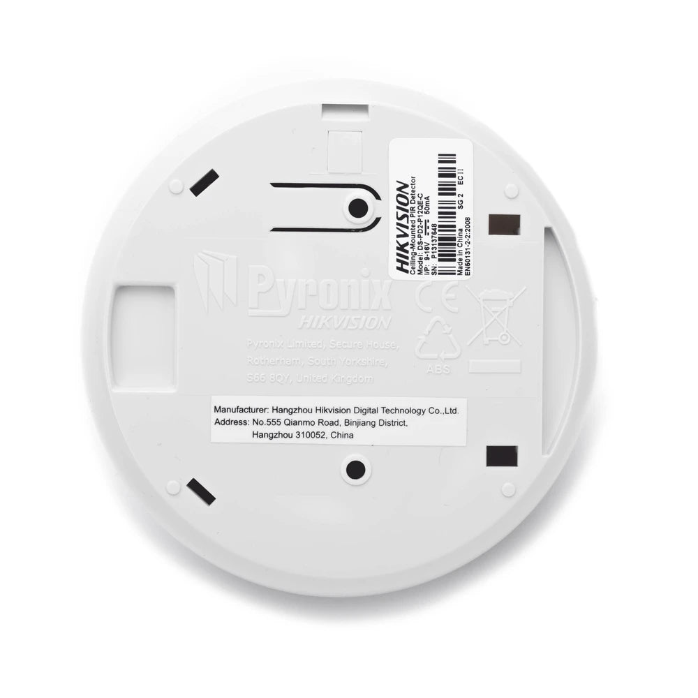 SENSOR PIR 360° HIKVISION / CABLEADO-Detectores / Sensores-HIKVISION-Bsai Seguridad & Controles