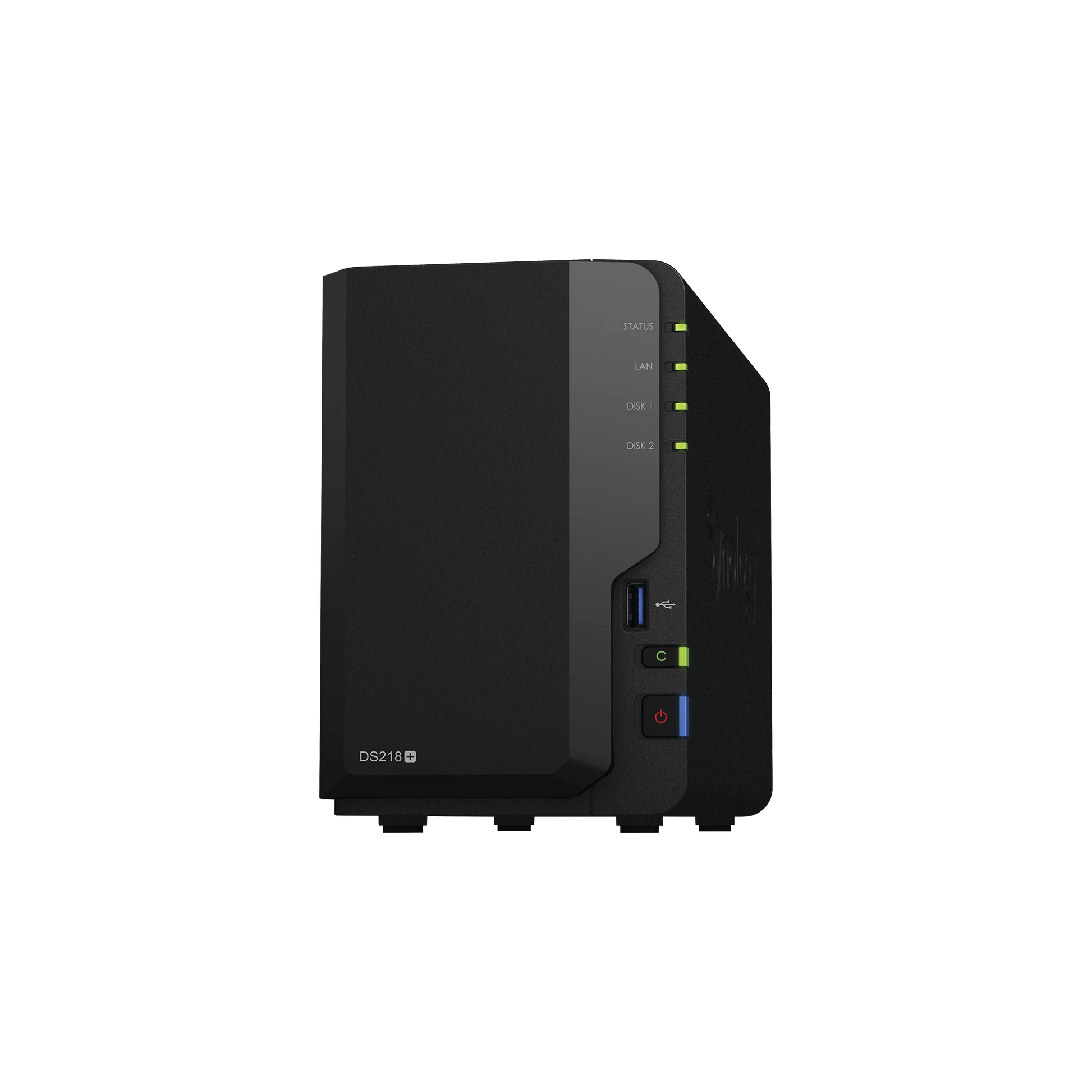 SERVIDOR NAS DE ESCRITORIO CON 2 BAHÍAS / HASTA 24 TB / HASTA 6GB RAM / HASTA 25 CÁMARAS-Almacenamiento NAS-SAN-eSATA-SYNOLOGY-Bsai Seguridad & Controles