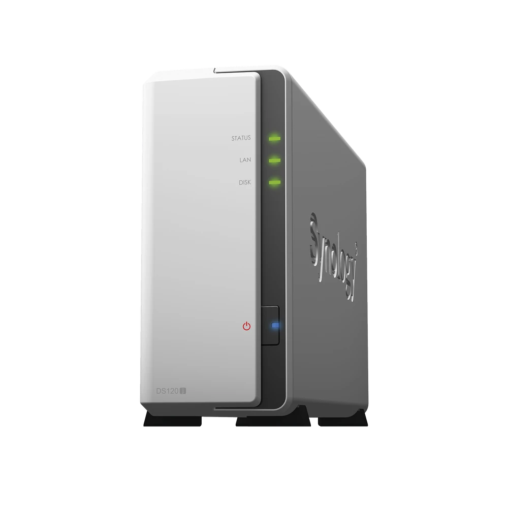 SERVIDOR NAS DE ESCRITORIO DE 1 BAHÍA / HASTA 16 TB / SOPORTA HASTA 5 CÁMARAS-Almacenamiento NAS-SAN-eSATA-SYNOLOGY-Bsai Seguridad & Controles