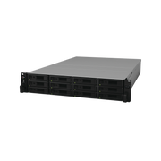 SERVIDOR NAS PARA RACK DE 12 BAHÍAS / EXPANDIBLE A 24 BAHÍAS / HASTA 288 TB / DOBLE FUENTE DE PODER-Almacenamiento NAS-SAN-eSATA-SYNOLOGY-Bsai Seguridad & Controles
