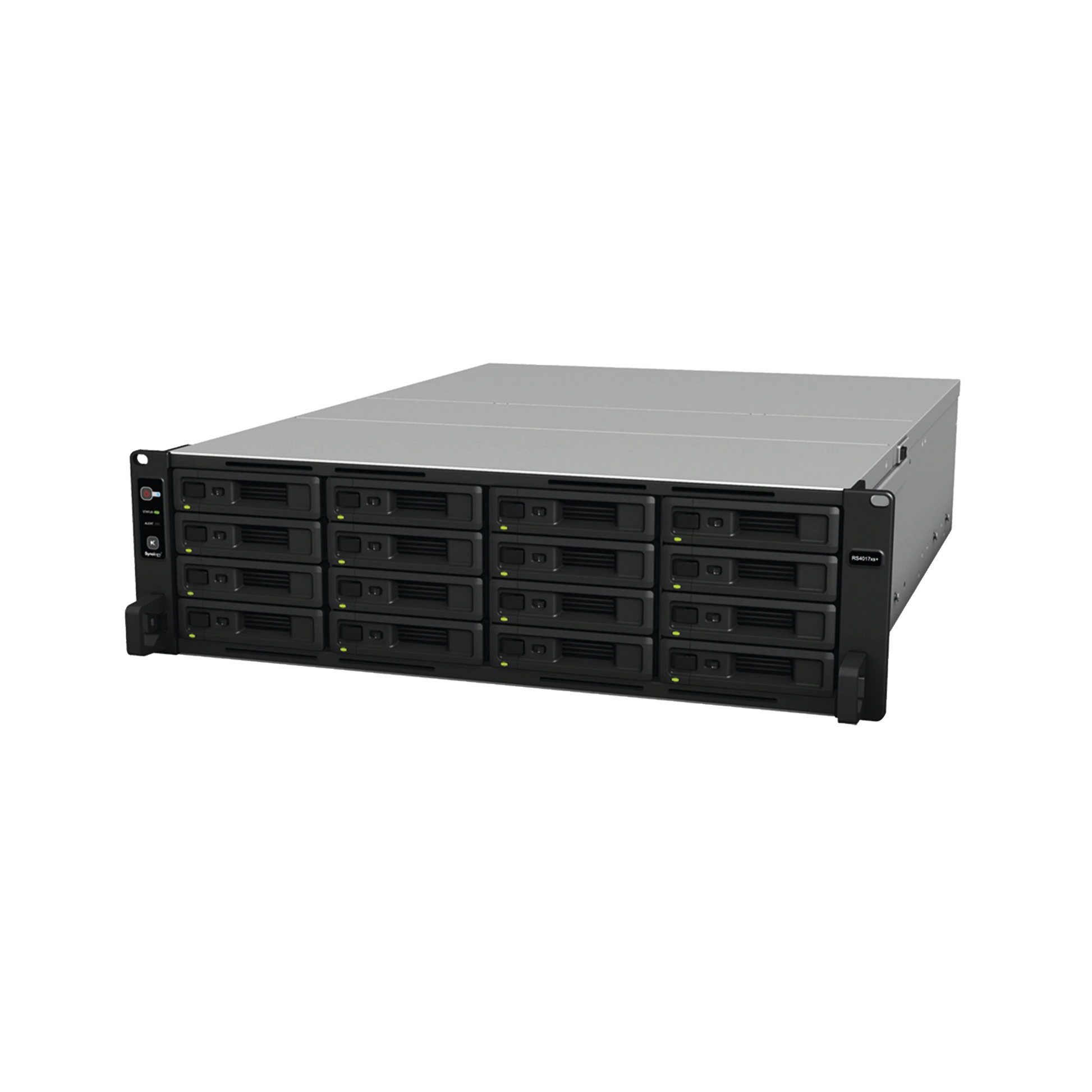 SERVIDOR NAS PARA RACK DE 16 BAHÍAS / HASTA 640 TB / HASTA 90 CÁMARAS-Almacenamiento NAS-SAN-eSATA-SYNOLOGY-Bsai Seguridad & Controles