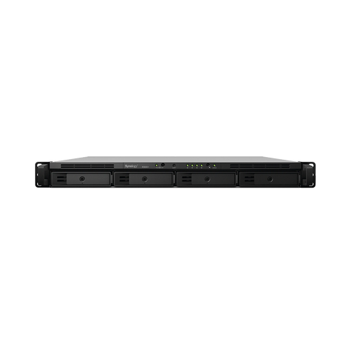 SERVIDOR NAS PARA RACK DE 4 BAHÍA / EXPANDIBLE A 8 BAHÍAS / HASTA 128 TB / HASTA 40 CÁMARAS /DOBLE FUENTE DE PODER-Almacenamiento NAS-SAN-eSATA-SYNOLOGY-Bsai Seguridad & Controles