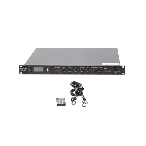 AMPLIFICADOR MEZCLADOR BLUETOOTH (USB/MP3/TUNER)-Accesorios Videovigilancia-EPCOM PROAUDIO-SF-120DTB-Bsai Seguridad & Controles