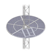 SISTEMA ANTI ESCALA TIPO SOMBRILLA PARA TORRE STZ30G. GALVANIZADA POR INMERSIÓN EN CALIENTE-Accesorios para Torres Arriostradas-SYSCOM TOWERS-Bsai Seguridad & Controles