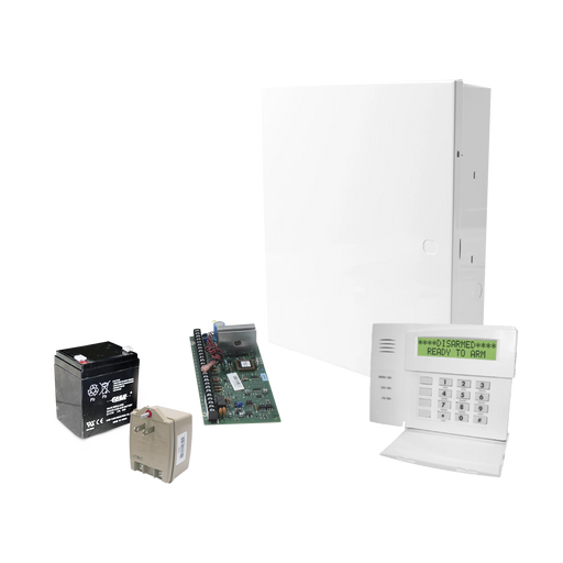 SISTEMA DE ALARMA VISTA48LA CON 4 ZONAS EN TECLADO, INCLUYE TRANSFORMADOR Y BATERIA-Alarmas-HONEYWELL HOME-RESIDEO-Bsai Seguridad & Controles