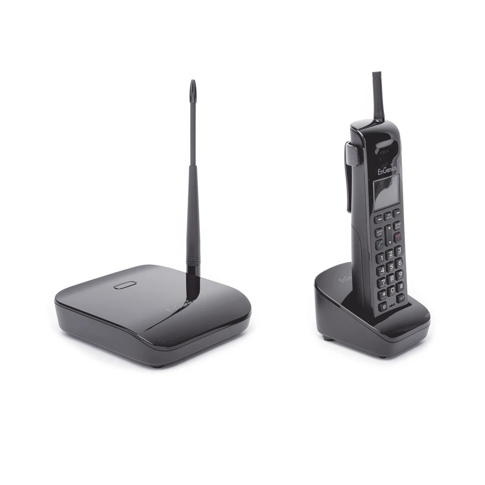 SISTEMA TELEFÓNICO DE LARGO ALCANCE IDEAL PARA OFICINA/HASTA 9290 M² EN TIENDAS O ALMACENES/ HASTA 40468 M² EN GRANJAS/ HASTA 6 PISOS DE PENETRACIÓN EN EDIFICIOS-VoIP y Telefonía IP-ENGENIUS-Bsai Seguridad & Controles