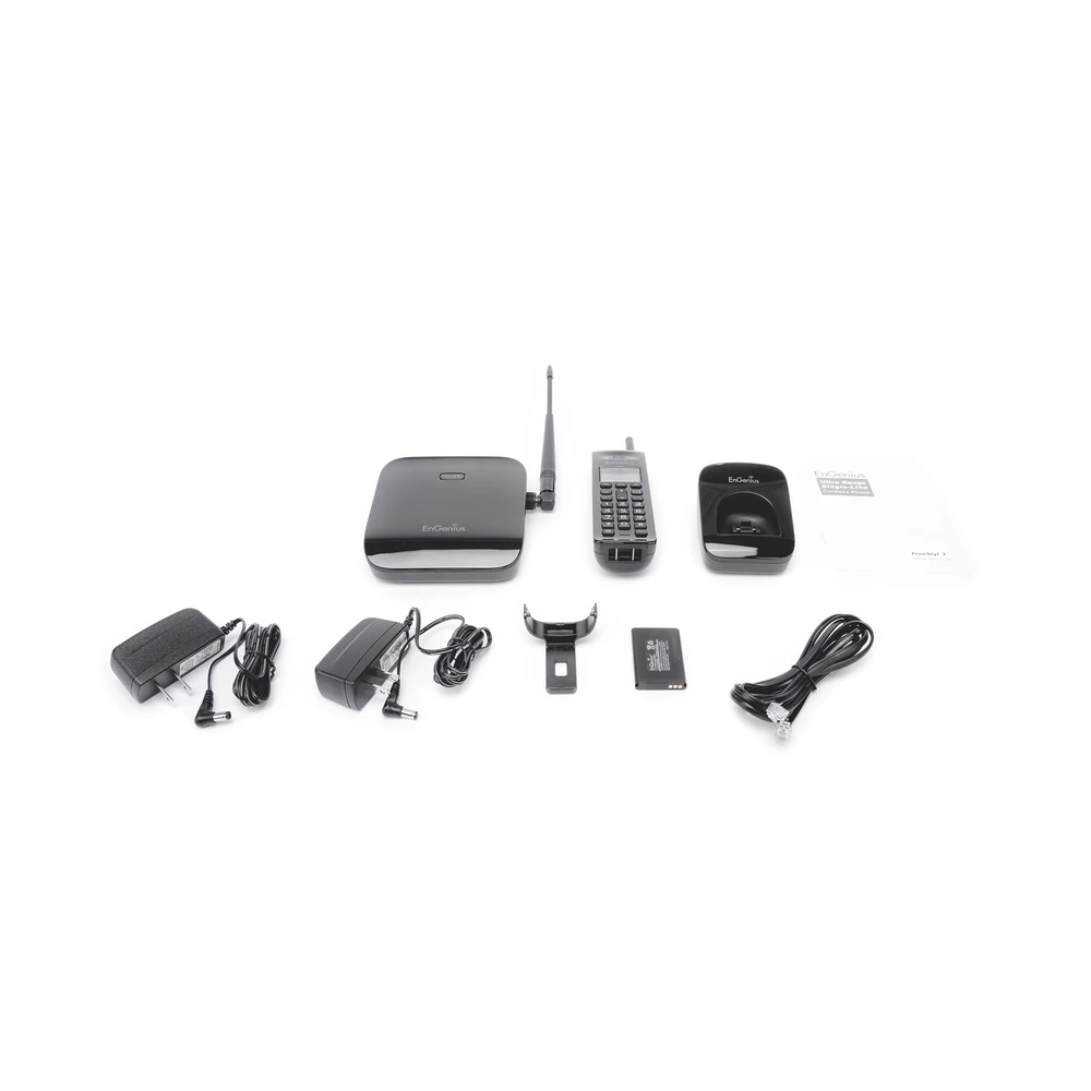 SISTEMA TELEFÓNICO DE LARGO ALCANCE IDEAL PARA OFICINA/HASTA 9290 M² EN TIENDAS O ALMACENES/ HASTA 40468 M² EN GRANJAS/ HASTA 6 PISOS DE PENETRACIÓN EN EDIFICIOS-VoIP y Telefonía IP-ENGENIUS-Bsai Seguridad & Controles