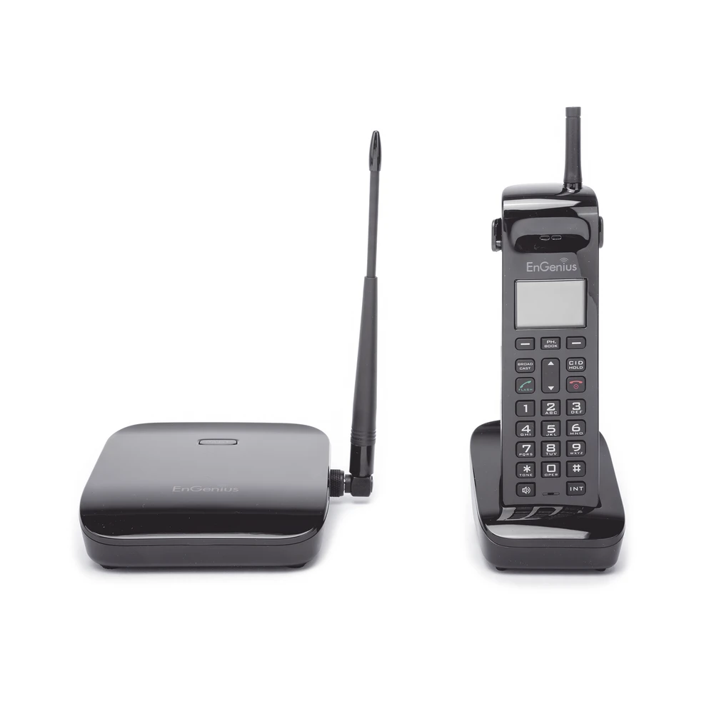 SISTEMA TELEFÓNICO DE LARGO ALCANCE IDEAL PARA OFICINA/HASTA 9290 M² EN TIENDAS O ALMACENES/ HASTA 40468 M² EN GRANJAS/ HASTA 6 PISOS DE PENETRACIÓN EN EDIFICIOS-VoIP y Telefonía IP-ENGENIUS-Bsai Seguridad & Controles