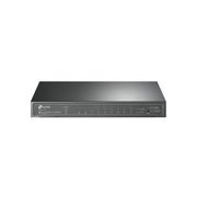 SMART SWITCH POE JETSTREAM ADMINISTRABLE CAPA 2, 8 PUERTOS 10/100/1000 MBPS + 2 PUERTOS SFP 53 W-Switches PoE-TP-LINK-Bsai Seguridad & Controles
