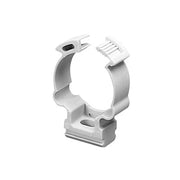SOPORTE DE COLLAR (ABRAZADERA), PVC AUTO-EXTINGUIBLE, CERRADO PARA TUBERÍA DE 20 MM (3/4")-Tuberia PVC / Registros PVC-GEWISS-Bsai Seguridad & Controles