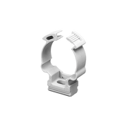 SOPORTE DE COLLAR (ABRAZADERA), PVC AUTO-EXTINGUIBLE, CERRADO PARA TUBERÍA DE 50 MM (2")-Tuberia PVC / Registros PVC-GEWISS-Bsai Seguridad & Controles