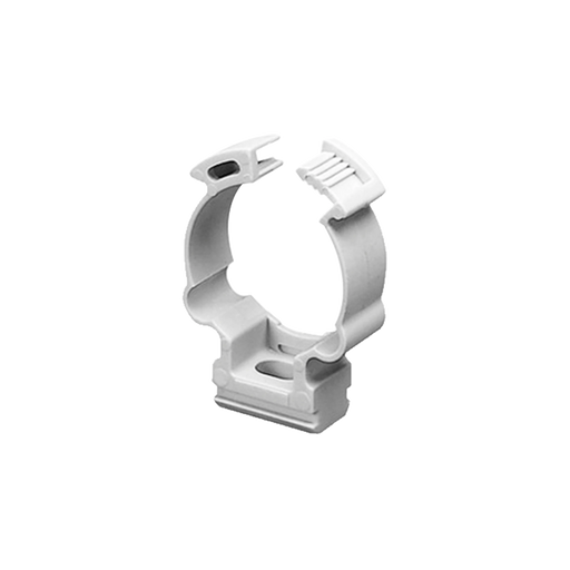 SOPORTE DE COLLAR (ABRAZADERA), PVC AUTO-EXTINGUIBLE, CERRADO PARA TUBERÍA DE 50 MM (2")-Tuberia PVC / Registros PVC-GEWISS-Bsai Seguridad & Controles