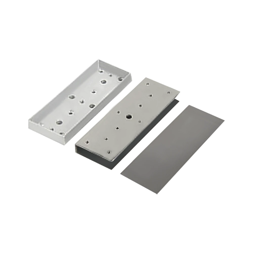 SOPORTES TIPO "U" PARA PUERTA DE VIDRIO PARA SERIE DE 1200 LIBRAS (INTERIOR)-Chapas Magnéticas-ENFORCER SECOLARM-Bsai Seguridad & Controles