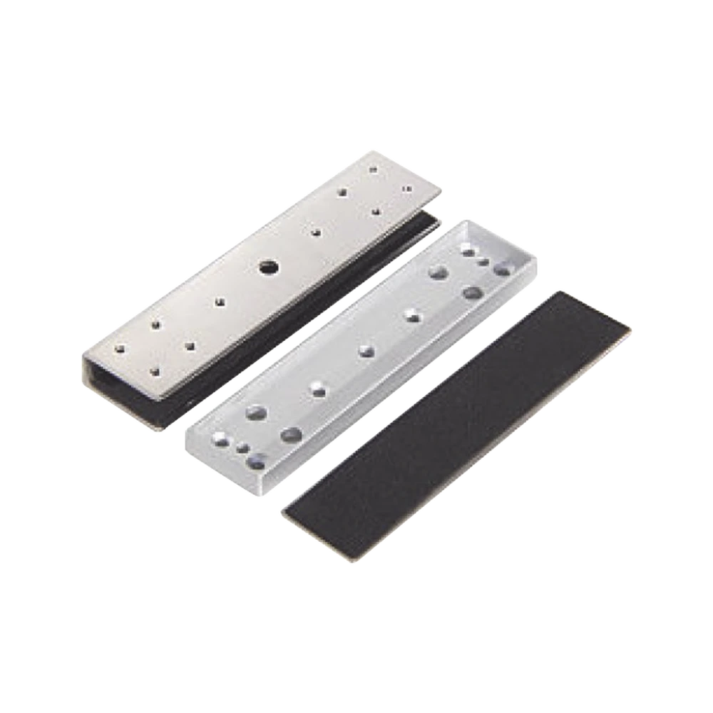 SOPORTES TIPO "U" PARA PUERTA DE VIDRIO PARA SERIE DE 600 LIBRAS (INTERIOR)-Chapas Magnéticas-ENFORCER SECOLARM-Bsai Seguridad & Controles